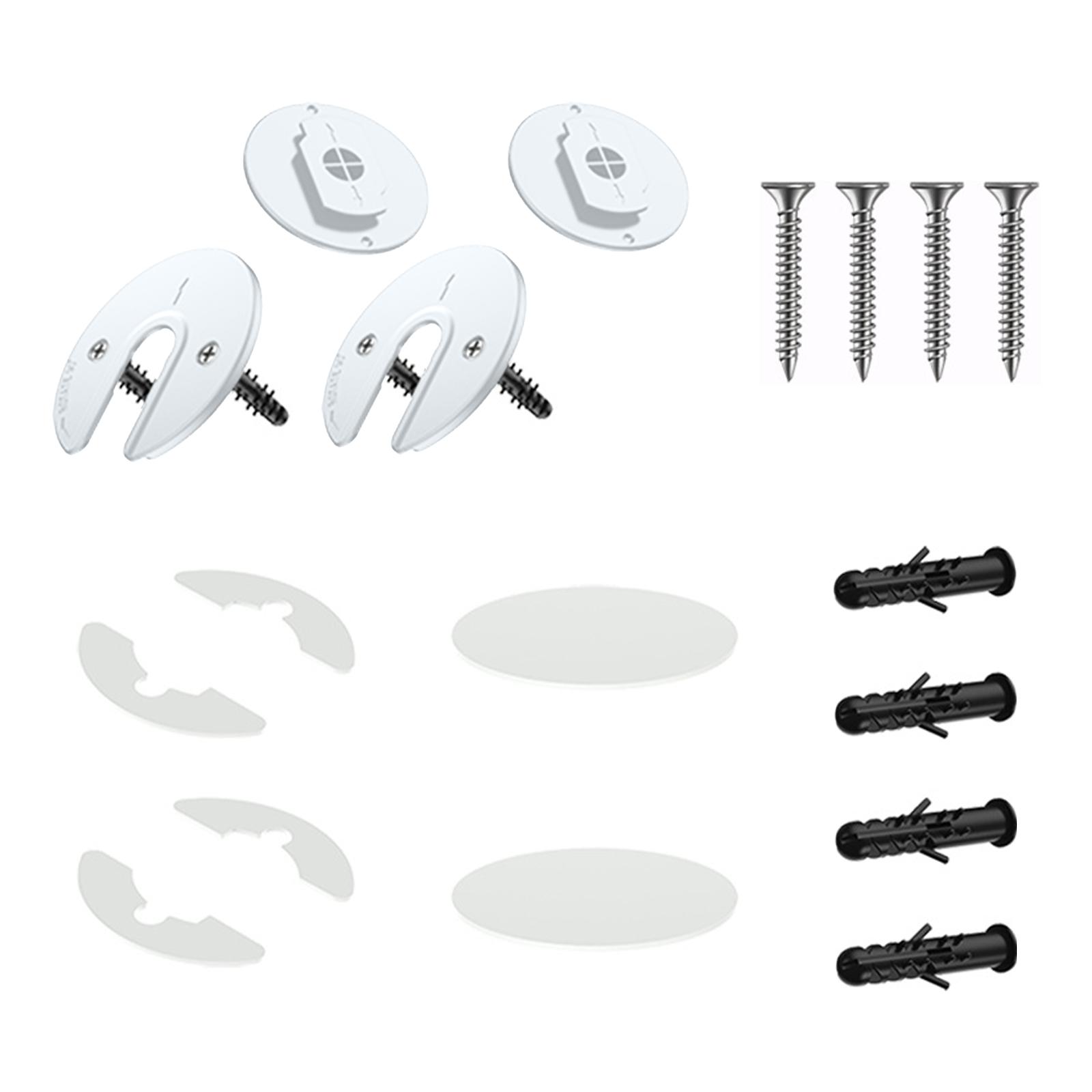 Magideal - Soporte Para Tableta De Montaje En Pared Giratorio Para Cocina De Enrutador De Teléfono , Blanco