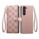 thumbnail image 1 of Funda Billetera con Cierre para [samsung galaxy S23] con Tarjetero, Soporte y Correa de ManoRosa, 1 of 5
