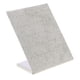 thumbnail image 3 of Soporte en forma de L Pieza de terciopelo Pendiente Cuelga Stud Holder Display Pad Gris, 3 of 3