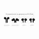 thumbnail image 2 of Correa de Nailon Tapper para AirPods – Negro/Acero Negro, 2 of 2