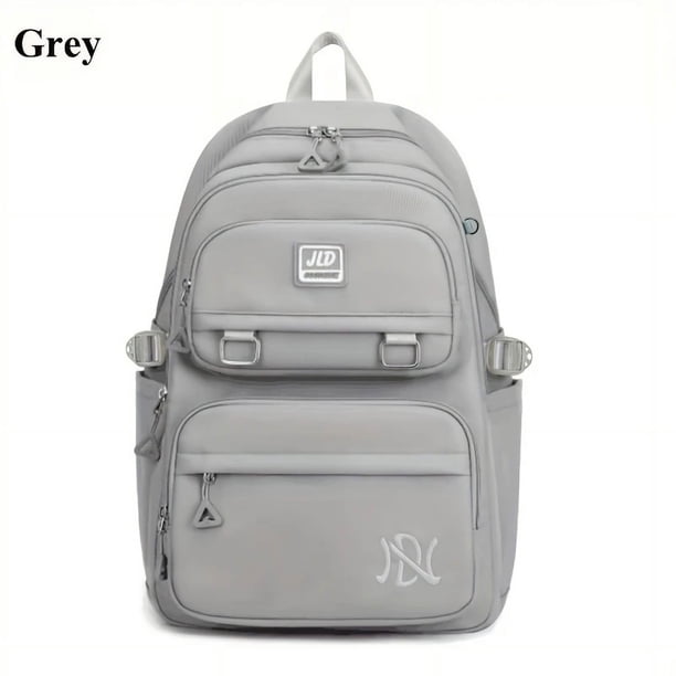 Large Capacity Students Backpack Casual Waterproof Nylon Double Shoulder Bag Fashion Travel College Convenient Travel Light Bag