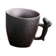 thumbnail image 5 of Tazas De Café De Cerámica Taza De Chocolate Caliente Para Bebidas De 86 Ml Para La Oficina De Bodas En Casa Negro, 5 of 5