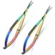 thumbnail image 1 of Tijeras Shynai 12 cm Curvas Multicolor (2 unidades), 1 of 6