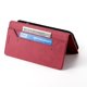 thumbnail image 4 of Funda tipo cartera con bloqueo RFID para Xiaomi Redmi 15C Con tapa abatible, portatarjetas, cierre magnético, TPU y soporte Rojo, 4 of 6