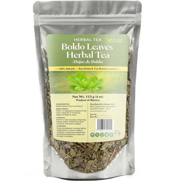 Té de hierbas MOMARY NUTRITION Hojas de boldo 113 g a granel