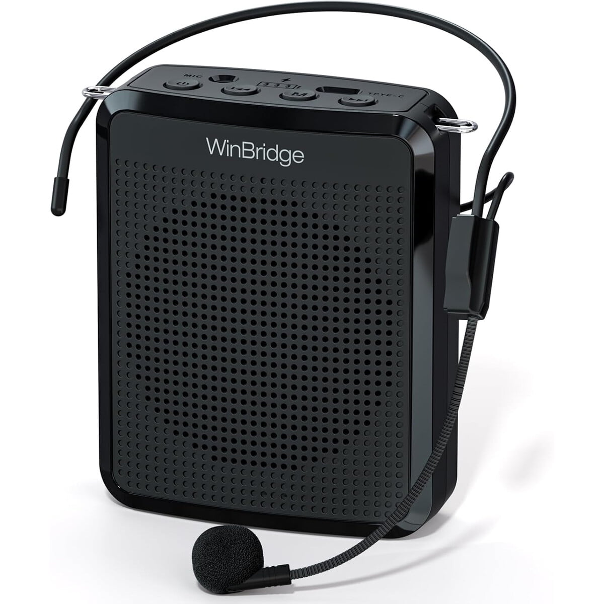 Amplificador De Voz Winbridge 15w Bluetooth Wb008 Micrófono