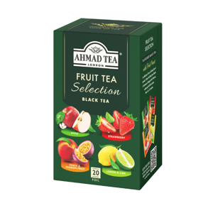 Ahmad Té Negro Fruit Selection Surtido Frutas 20 Bolsitas