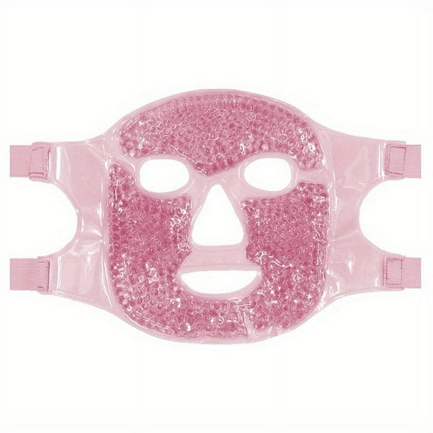Rejuvenate Your Skin with a Hot/Cold Compress Gel Bead Facial Mask - Reduce Puffiness, Dark Circles, and Relieve Pressure & Headaches!