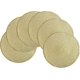 thumbnail image 1 of Juego De 6 Manteles Individuales Redondos Firefly Hope Estilo D 38 Cm Amarillo, 1 of 5