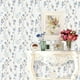 thumbnail image 2 of 1 Roll, Green Plant Retro Green Leaf Flower Waterproof Wallpaper, Peel And Stick Refrigerator Speaker Dryer Cabinet Oven Appliance Furniture Renovation, Room Kitchen Background Wallpaper, Home Decor, 2 of 2