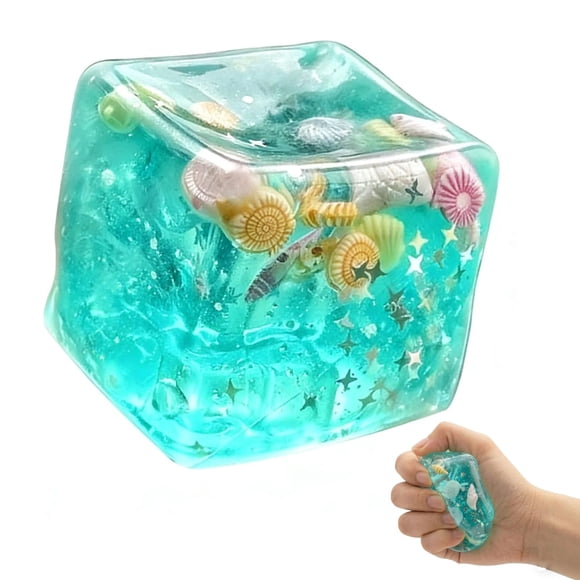 Juguete antiestrés Squishy OSFRIAGE Cubo de Hielo 5,5 cm TPR