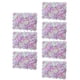 thumbnail image 1 of 7 Piezas De Paneles De Pared De Flores Artificiales Decoración De Lugar De Boda Rosa Blanco, 1 of 6