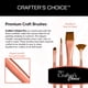 thumbnail image 3 of Set de Pinceles para Manualidades Royal & Langnickel Crafter's Choice Pro, 3 of 7