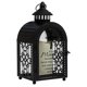 thumbnail image 1 of Farol con forma de vela Elanze Designs Serenity Prayer, madera negra, 1 of 5