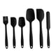 thumbnail image 3 of Juego De Espátulas De Silicona Para Mezclar Pasteles, Utensilios Antiadherentes Para Hornear, Color Negro, 6 Uds., 3 of 5