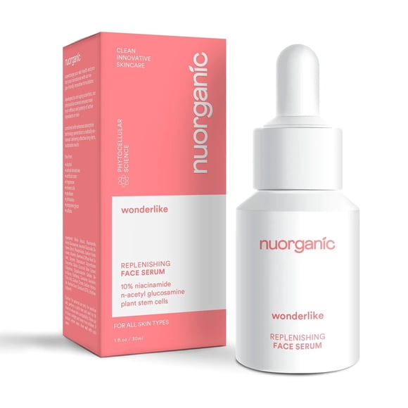 Sérum NuOrganic Niacinamida 10% con células madre vegetales 30 ml