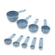 thumbnail image 3 of Juego de tazas y cucharas medidoras KitchenAid Universal de 9 piezas, color azul, 3 of 3