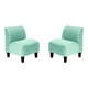 thumbnail image 1 of Set Poltrona Soft 1C Felpa 00 Verde Agua, 1 of 5