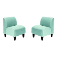 Bodevir - Set Poltrona Soft 1C Felpa 00 Verde Agua