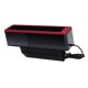 thumbnail image 1 of Relleno Universal Para Huecos De Asiento De Coche, Doble Orificio USB Para Teléfonos, Carteras, Izquierda, Rojo, 1 of 5
