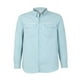 thumbnail image 2 of Camisa Outdoor Trekking Hombre Ripstop Protección Uv+50  Celeste, 2 of 8