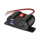 thumbnail image 4 of Cargador De Coche Con Divisor De Enchufe De Encendedor De Doble Salida USB Para Vehículos, 4 of 5