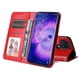 thumbnail image 3 of Funda tipo cartera FOXDOCK para OPPO Find X5 Pro , diseño girasol en relieve, cuero PU, cierre magnético, soporte y tarjetero, 3 of 5