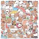 thumbnail image 2 of Set Stickers calcomonias ositos Cute Bubu y Dudu, 2 of 6