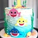 thumbnail image 4 of Juego de 5 cortadores de galletas de tiburón bebé, tiburón, estrella de mar, concha de mar, cabeza de tiburón y placas, moldes de fondant grandes de 4 pulgadas, cortadores para fiestas de cumpleaños i, 4 of 7