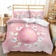 thumbnail image 1 of Easter Bedding Set Beautiful Pink Egg Rabbit Bunny For Kids Gift Quilt Cover Polyester Happy Easter Duvet Cover, 1 of 5