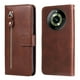 thumbnail image 3 of Funda con Cremallera para Realme 11 Pro, Carcasa Cartera de Cuero PU con Soporte y Tarjetero, 3 of 6