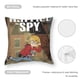 thumbnail image 5 of Harriet la Espía Fundas de almohada de terciopelo con tema, regalos de funda de almohada, decoración para el hogar, cojín de lanzar, regalo de cumpleaños para fans y parejas.40*40cm., 5 of 6