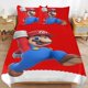 thumbnail image 1 of Super Mario Bed Duvet Cover Microfiber Bedding Sets 3D Printed Lightweight 3 Piece Comforter Sets for Kids Boys Girls, 1 of 5