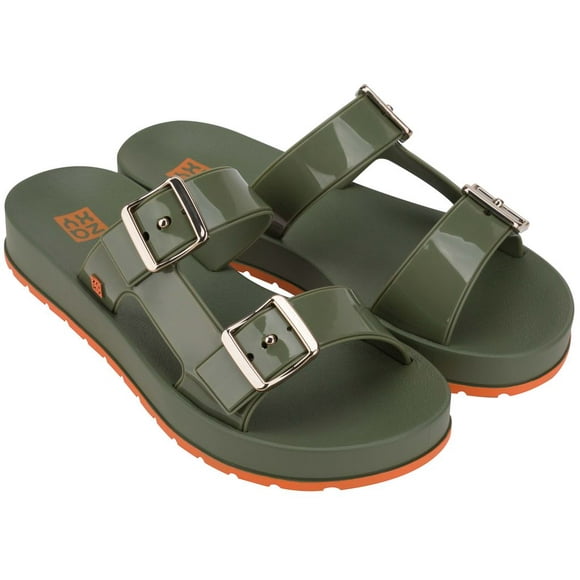 Sandalia Mujer Verde Flash 325 Zaxy