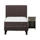 thumbnail image 1 of Cama Rosen Ergo T New 1 Plaza + Muebles Lucio Chocolate, 1 of 6