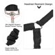 thumbnail image 2 of Unique Bargains 1Pc Cinturón de Seguridad Doble para Perros Nylon Doble Restricción de Cabezal de Coche para Mascotas Negro, 2 of 6