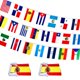thumbnail image 1 of Banderín WEITBF 18 m – Juego de 44 Banderas de Países de habla hispana, 1 of 5