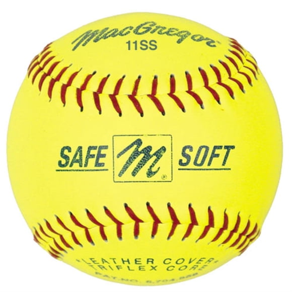 Softbol de entrenamiento MacGregor Safe/Soft de 11 pulgadas (una docena)