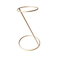 Magideal - Herramienta De Exhibición De Soporte De Sombrero De Hierro Para Tienda Almacenamiento En El Hogar Organizador De Exhibición Al Por Menor Tapas De Mesa Dorado