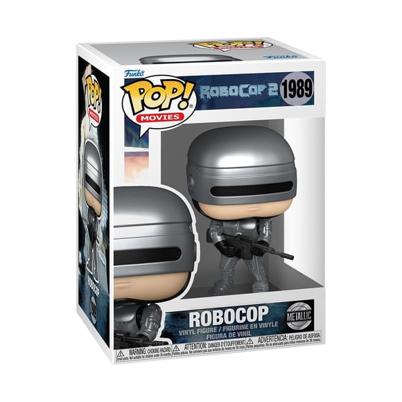 Figura de vinilo Funko Pop! Películas Robocop con una rara variante de Chase