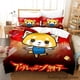 thumbnail image 1 of 2023 Aggretsuko Bedding Set Single Twin Full Queen King Size Bed Set Aldult Kid Bedroom Duvetcover Sets Anime parure de lit Bed, 1 of 5
