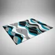 thumbnail image 2 of Alfombra Decorativa 3d T.f.i Diseño Moderno 240 M 200 M 3d Azul Claro, 2 of 3