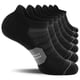 thumbnail image 1 of Calcetines para correr CelerSport para hombre, paquete de 6, color negro y gris, 1 of 6