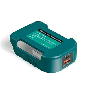 Eon - Adaptador De Carga Usb De Batería 14.4-18V Para Makita
