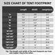 thumbnail image 3 of Lona Impermeable Para Acampar Tent Footprint 190t, 3 of 9