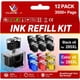 thumbnail image 1 of Kit de recarga de tinta VLOVEINK PG285XL CL286XL Canon Pixma, 3500 páginas, 1 of 3