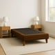 thumbnail image 2 of Base Cama 1.5 Plazas 105x190 Café Oscuro En Lino, 2 of 2