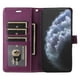 thumbnail image 5 of FOXDOCK Funda tipo Cartera para iPhone 15 Pro – Cubierta de Cuero PU con Múltiples Ranuras, Bolsillo para Efectivo y Correa de Muñeca, 5 of 6