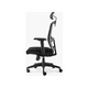 thumbnail image 3 of Silla de oficina Taylor Syncro con cabecero color negro, 3 of 3