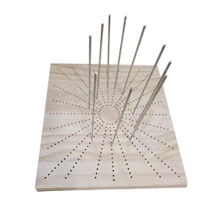 Magideal - Wandteppich De Bloqueo Durable Usos Ilimitados 30X30Cm De Bloqueo De Ganchillo De Bloqueo De Ganchillo Con 10 Pines Para Tejer Y